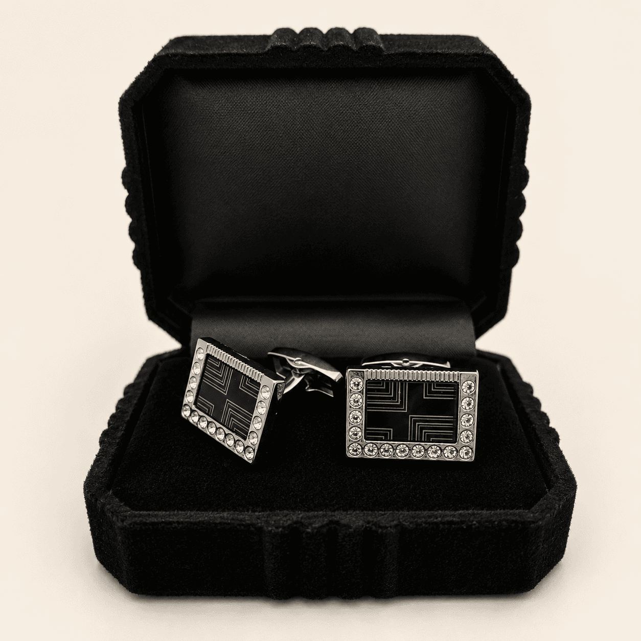 Silver Dominion Cufflinks
