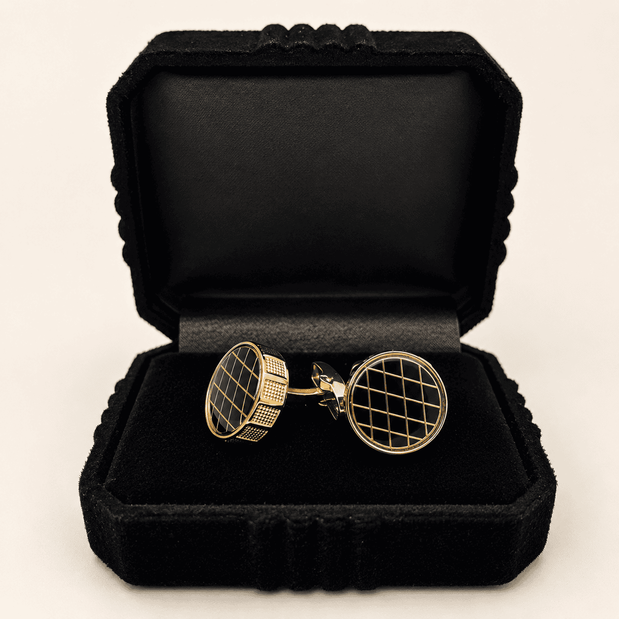 Royal Grid Cufflinks