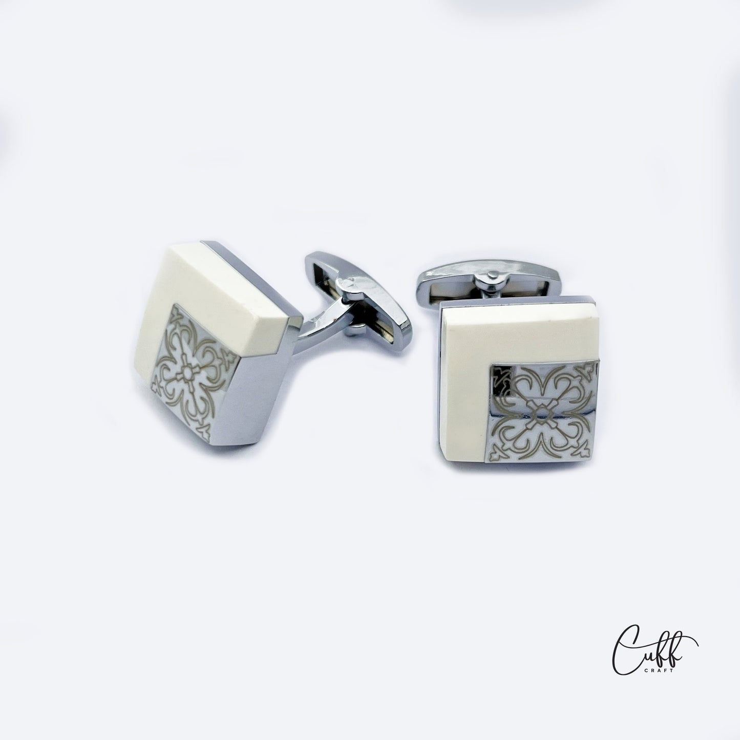 Ivory Crest Cufflinks