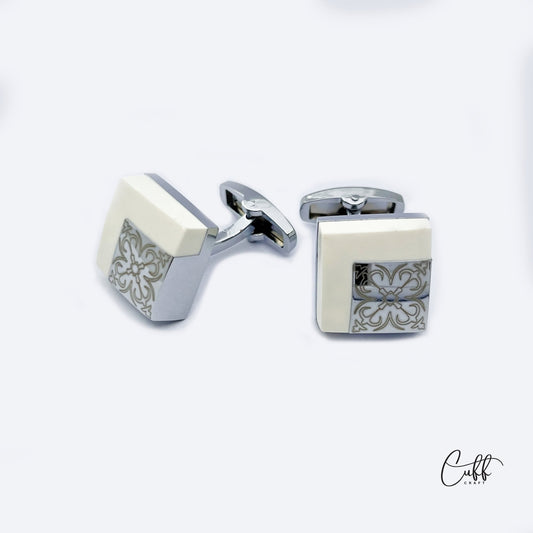 Ivory Crest Cufflinks