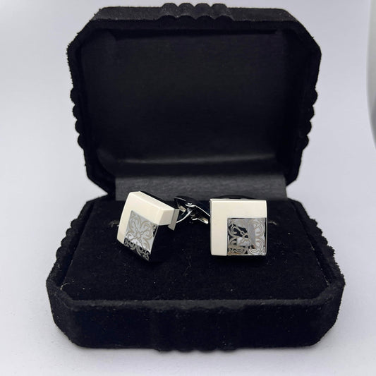 Ivory Crest Cufflinks