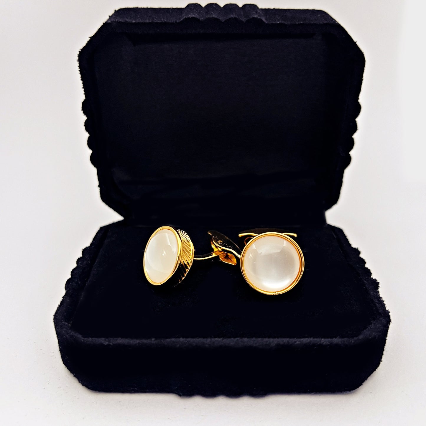Ivory Eclipse Cufflinks